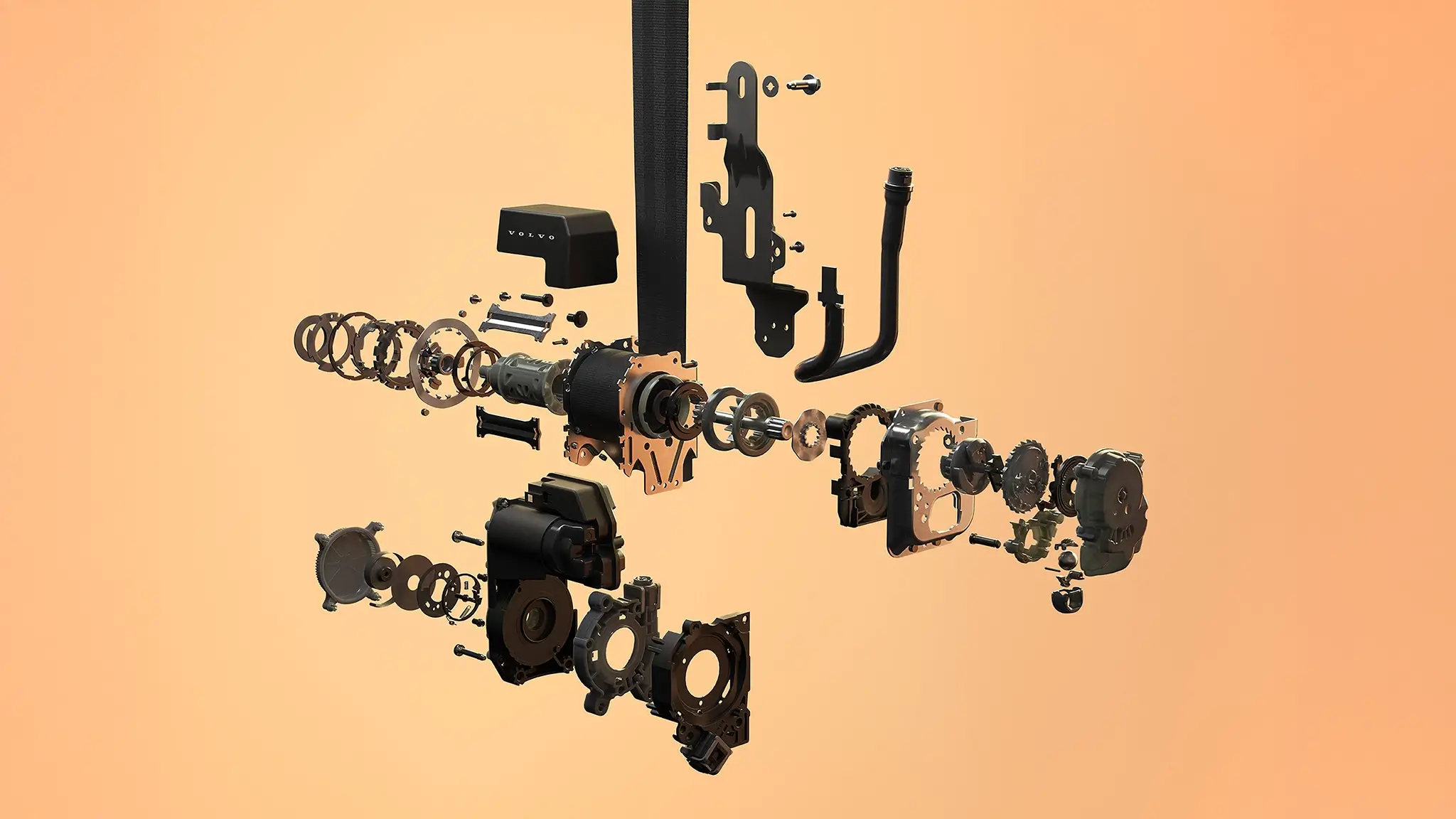 Volvo cinto de segurança multi-adaptativo