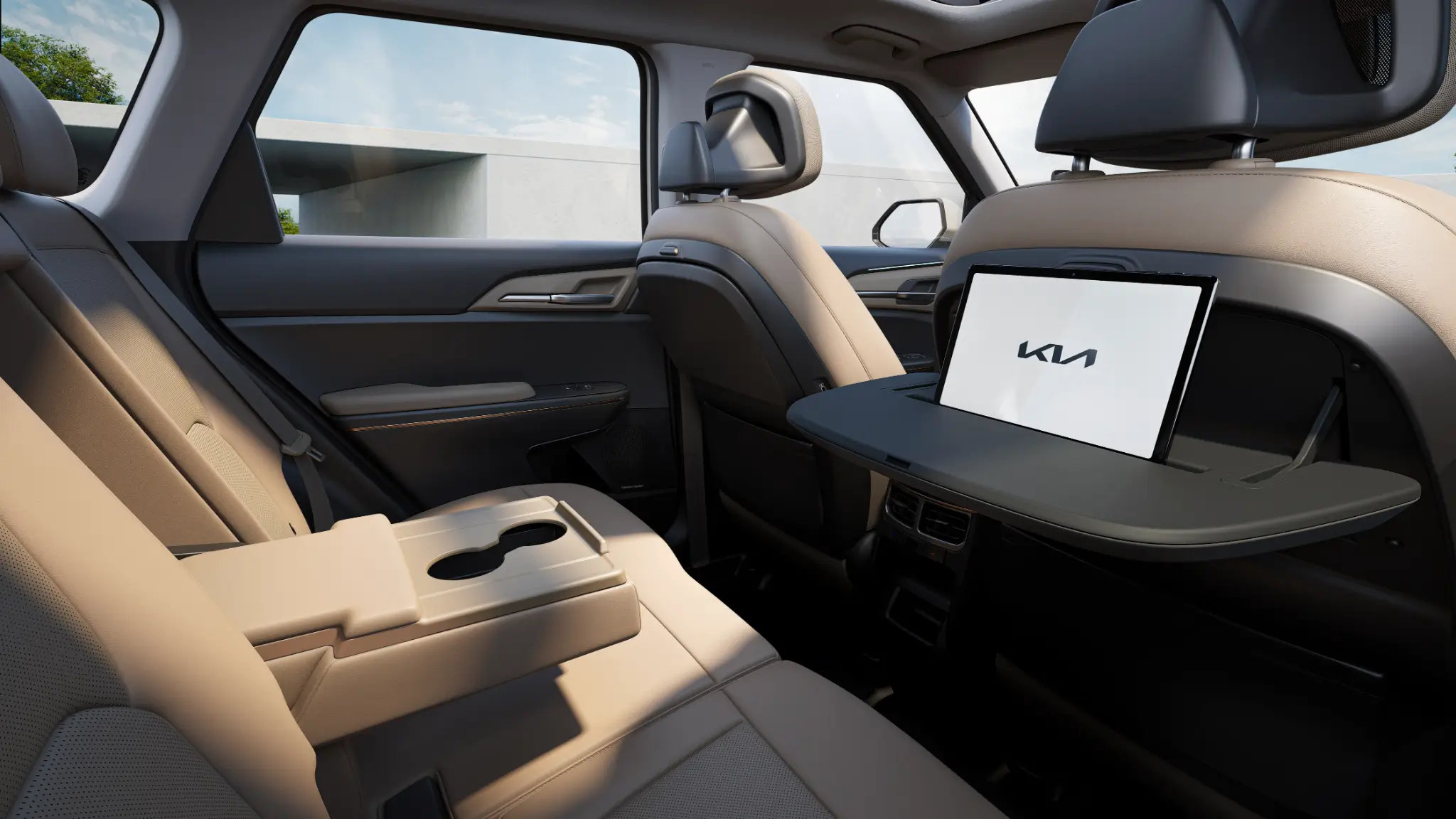 Kia EV5 fila traseira