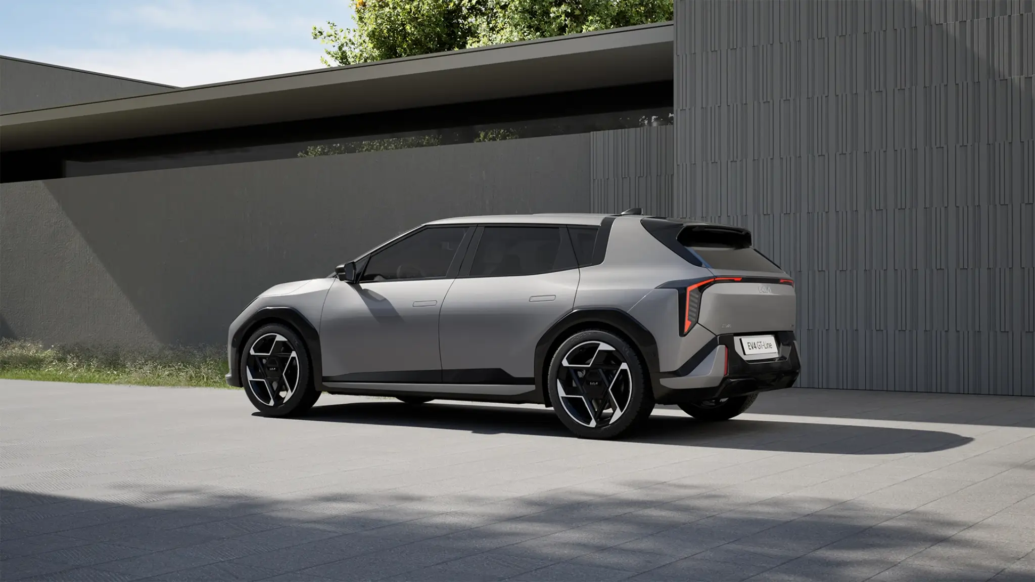 Kia EV4 traseira 3/4