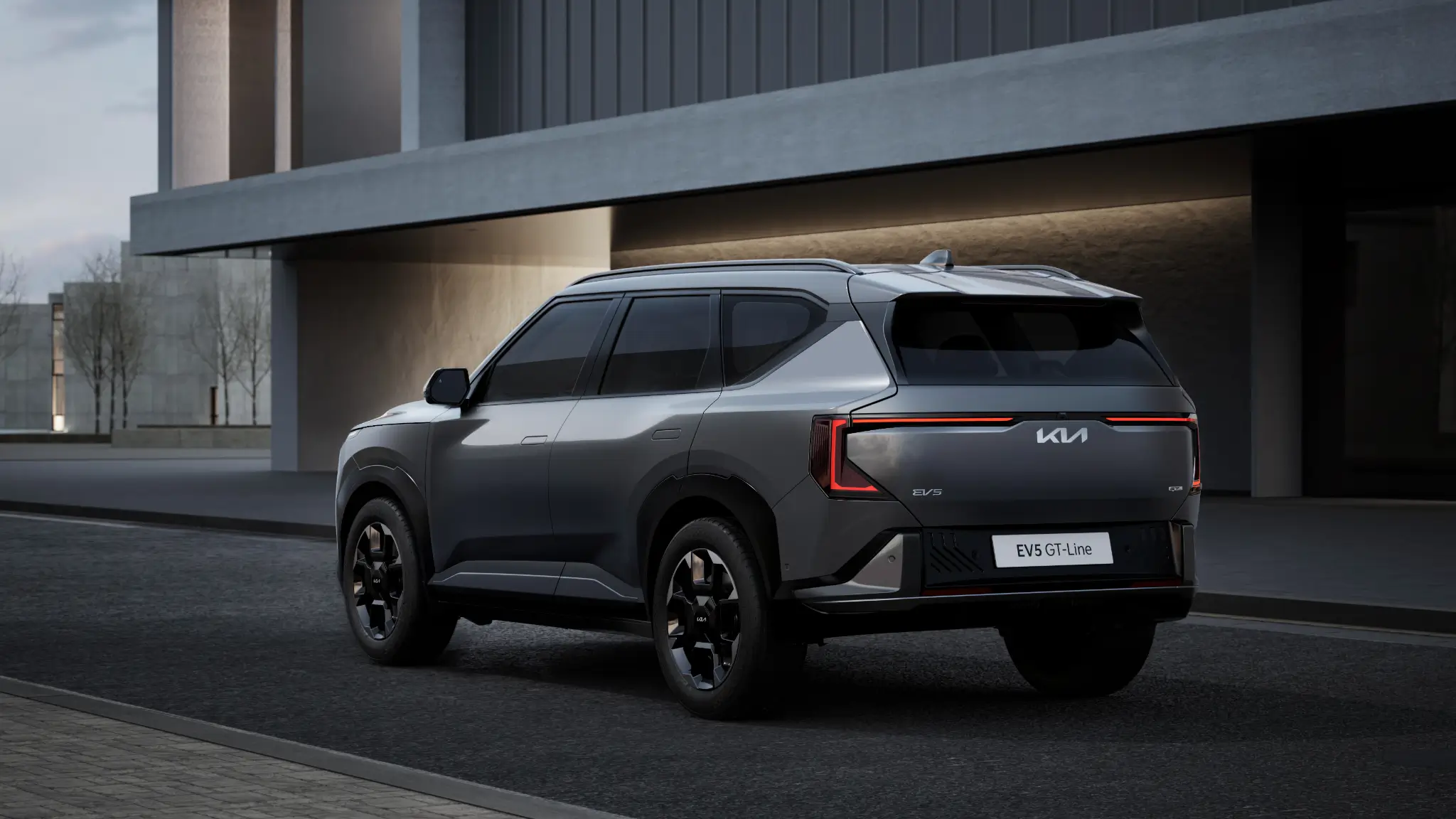 Kia EV5 traseira 3/4