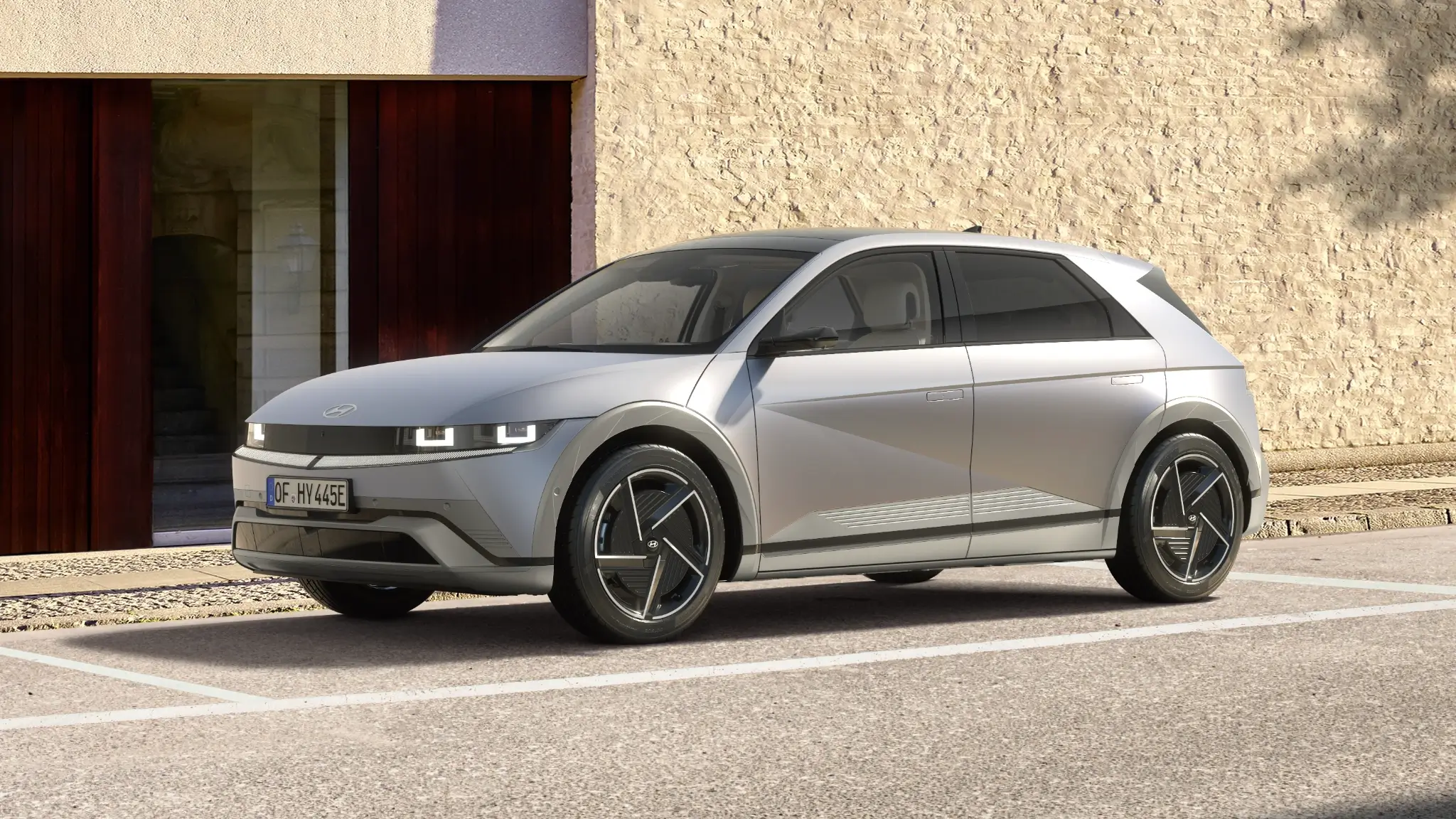 Hyundai IONIQ 5 dianteira 3/4