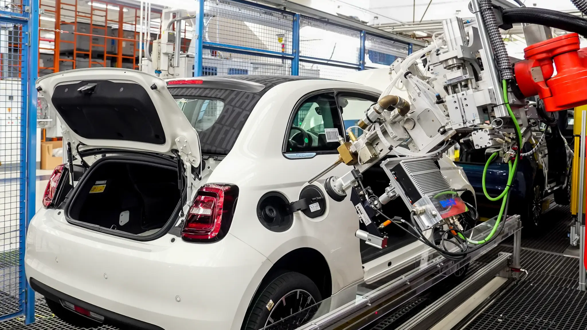 FIAT 500 Hybrid produção