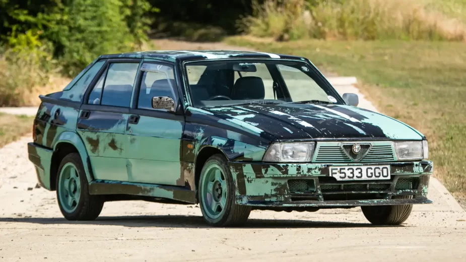 Alfa Romeo 75 Jeremy Clarkson Top Gear - 3/4 de frente