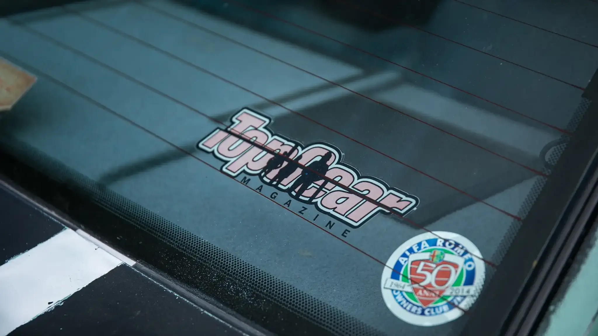 Alfa Romeo 75 Jeremy Clarkson Top Gear - autocolantes