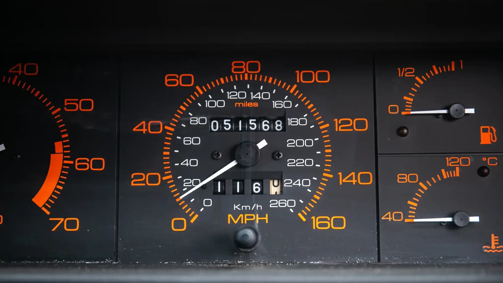 Alfa Romeo 75 Jeremy Clarkson Top Gear - instrumentação