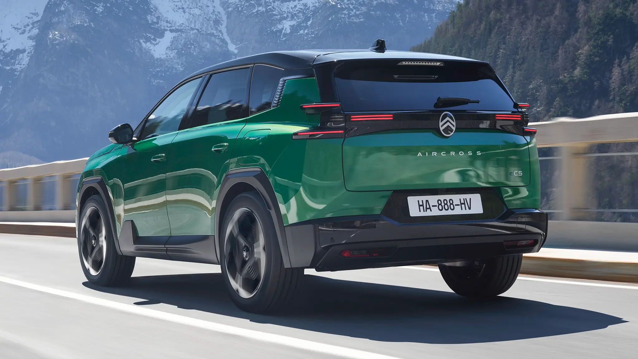Citroën C5 Aircross - 3/4 de traseira