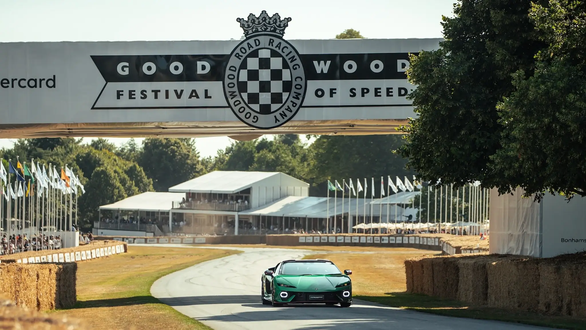 Lamborghini Temerario na rampa de Goodwood