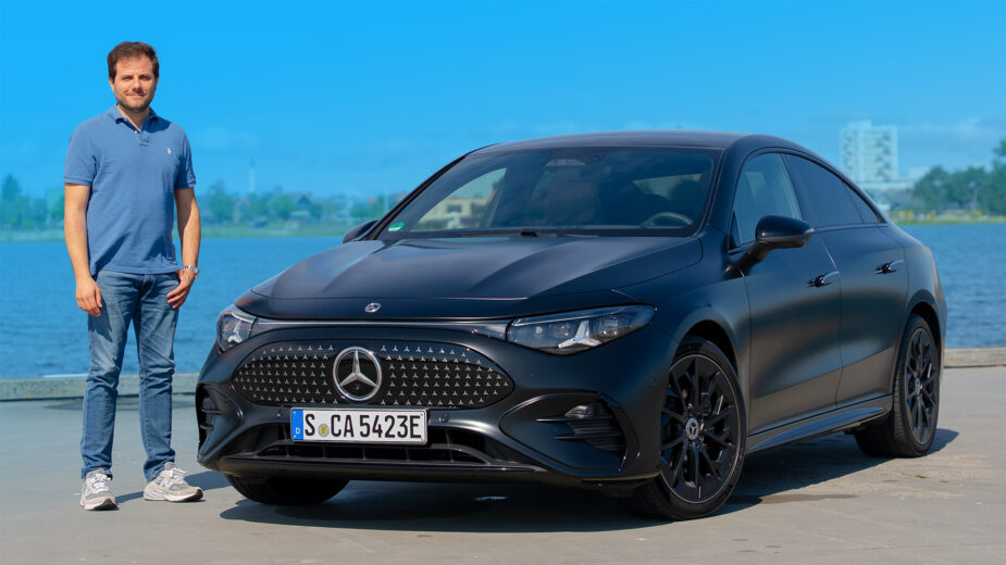 Diogo Teixeira com Mercedes-Benz CLA