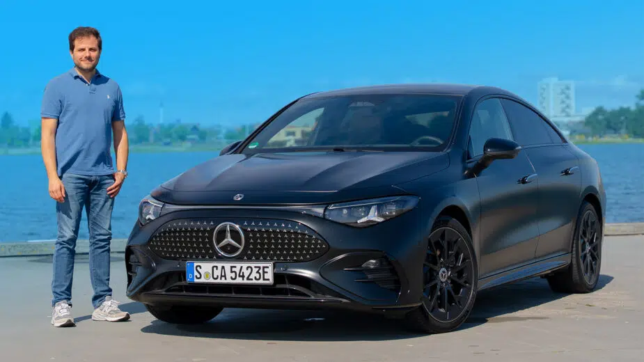 Diogo Teixeira com Mercedes-Benz CLA