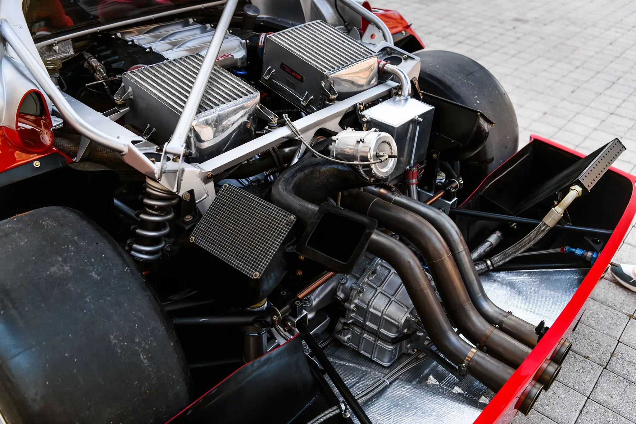 Ferrari F40 LM by Michelotto - motor