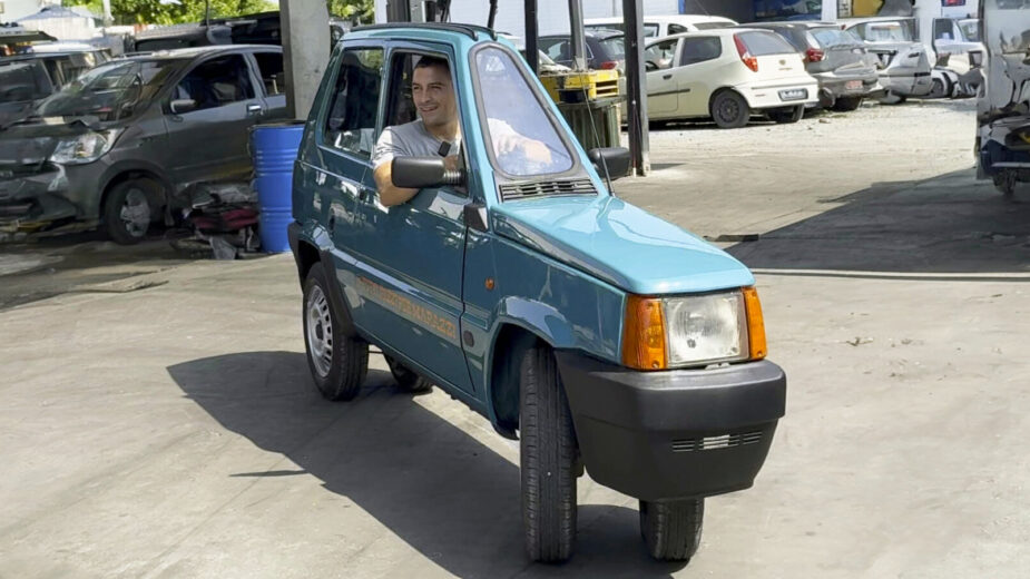 FIAT Panda super-estreito com Andrea Marazzi