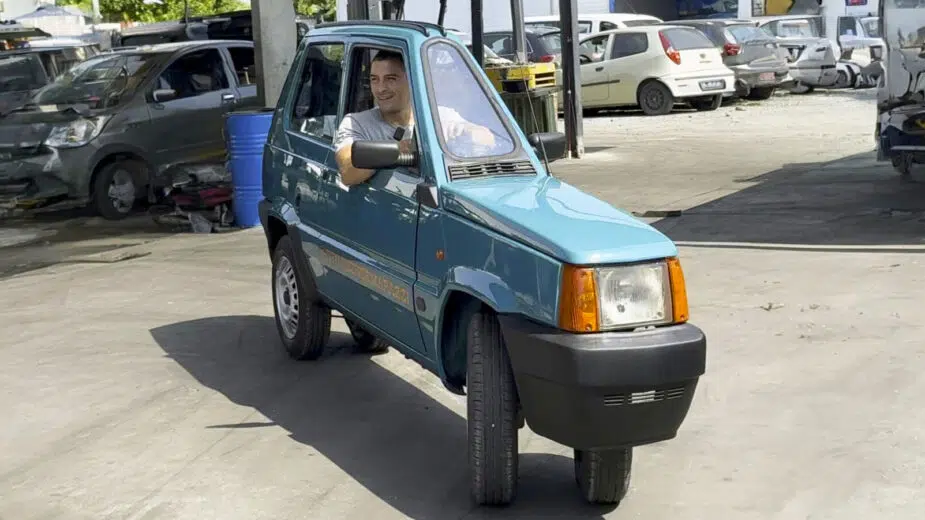 FIAT Panda super-estreito com Andrea Marazzi