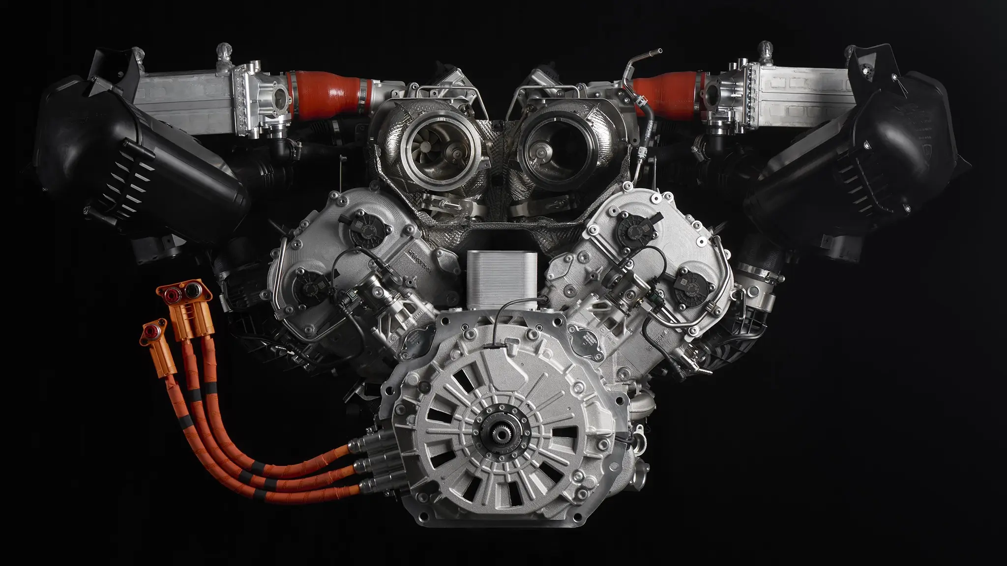 Motor V8 do Lamborghini Temerario