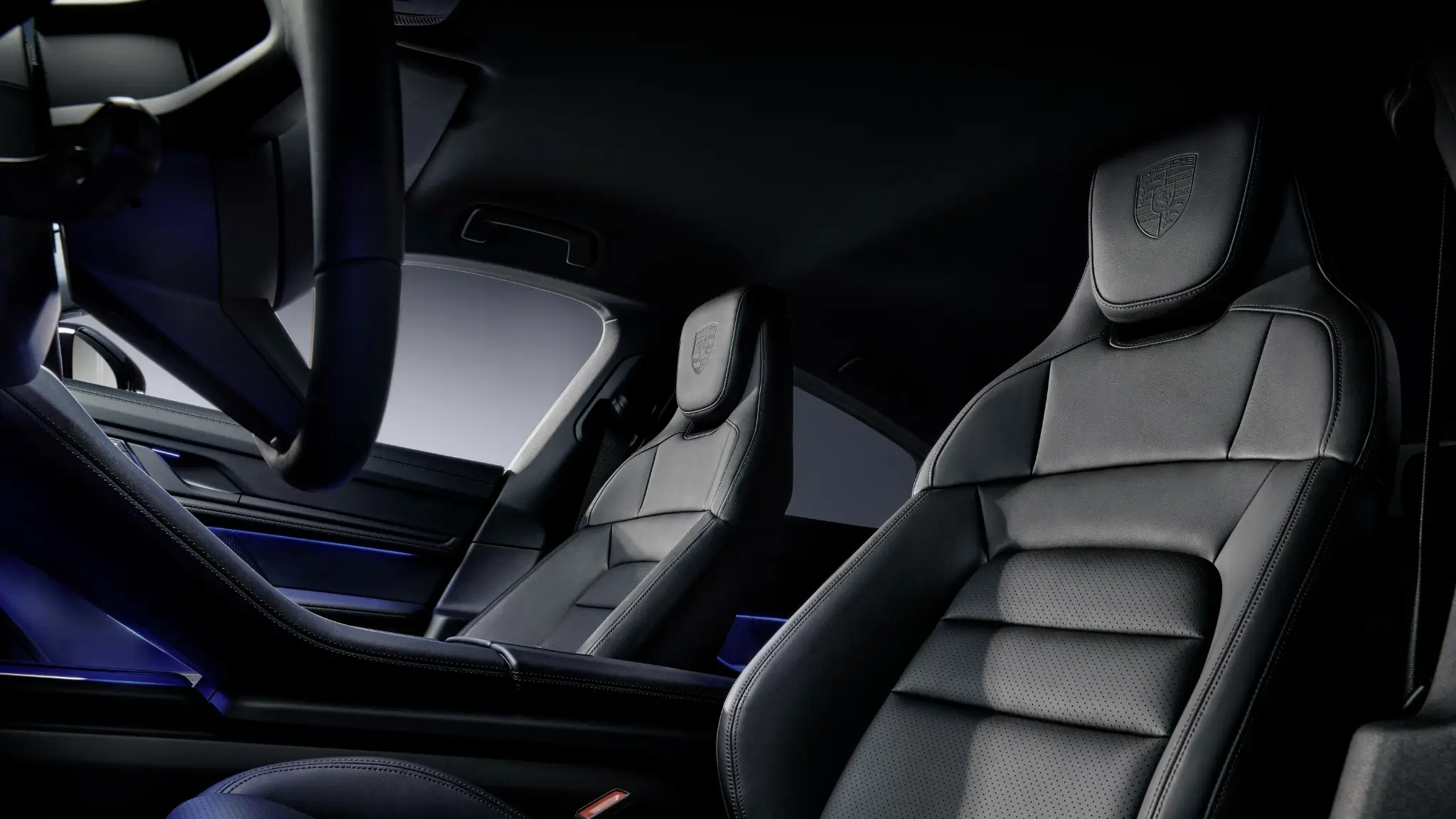 Porsche Taycan 4S Black Edition interior