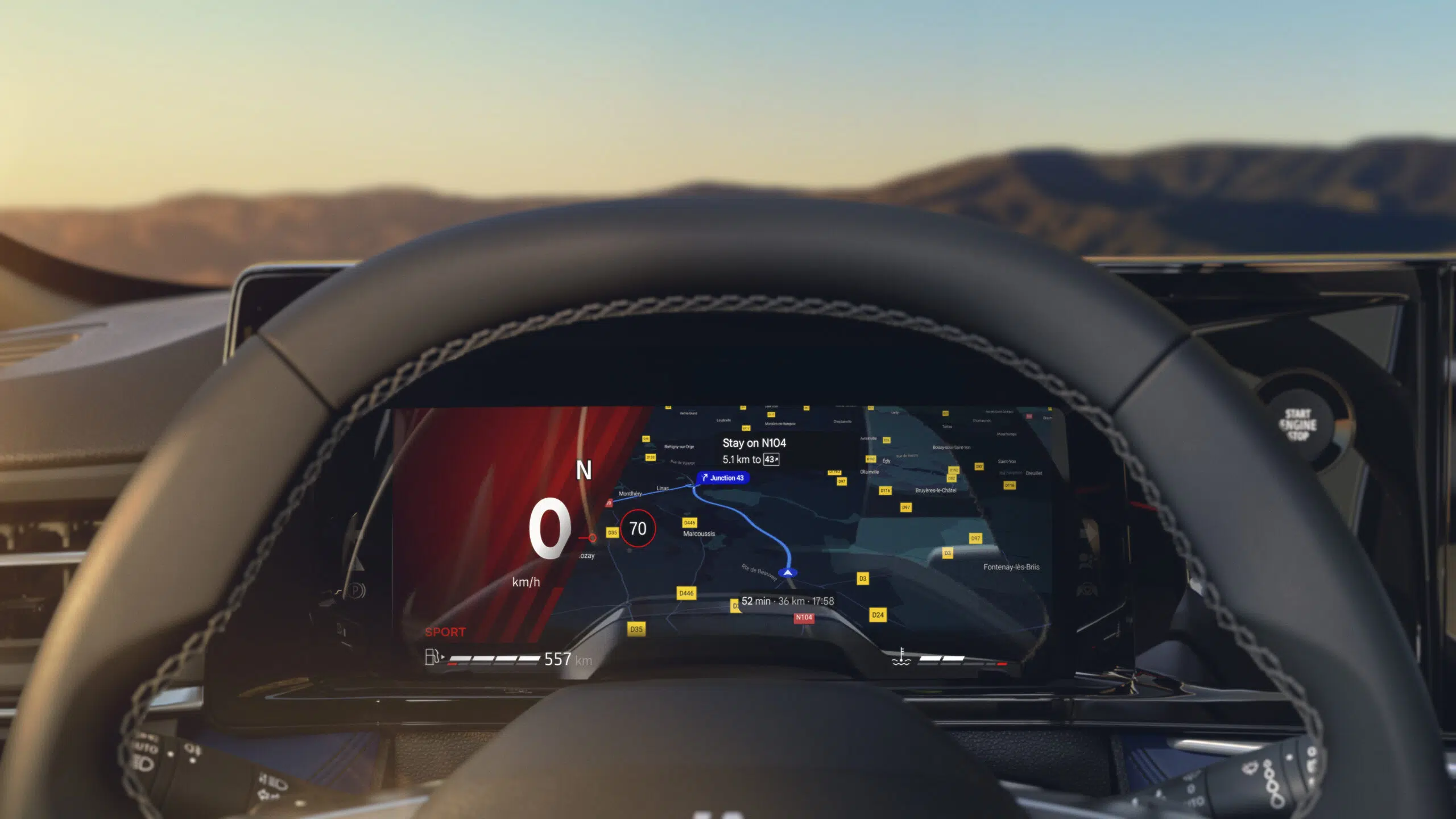 Renault Boreal painel instrumentos