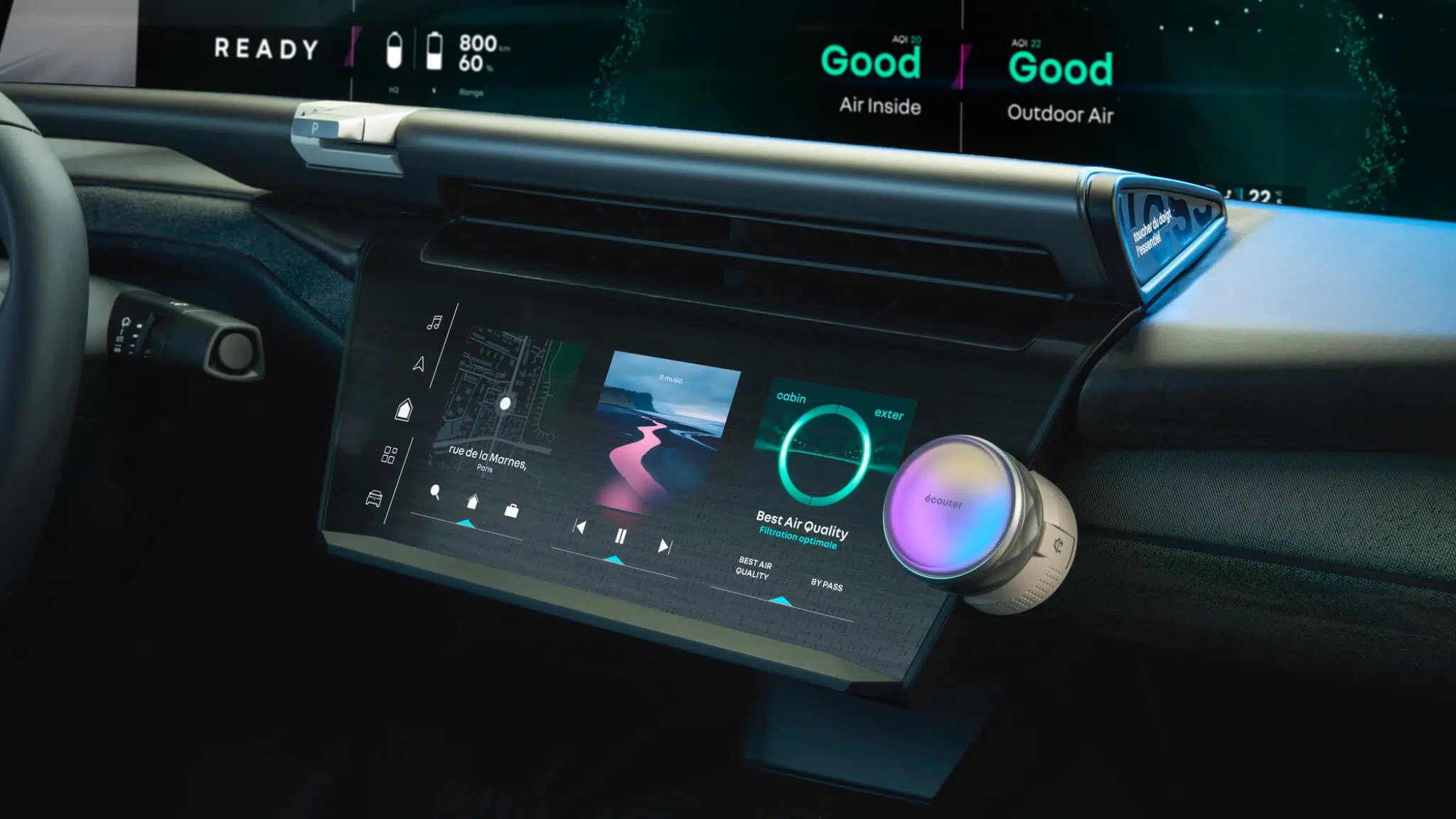 Renault Embleme ecrã multimédia