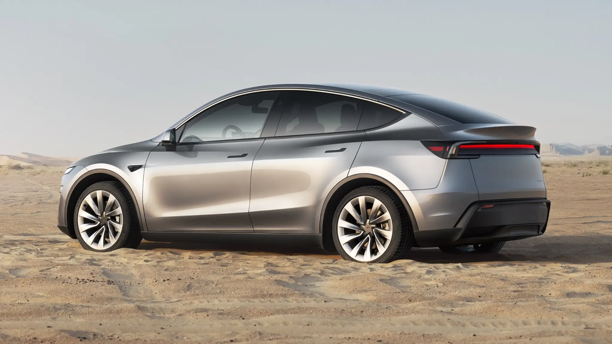 Tesla Model Y - 3/4 de traseira