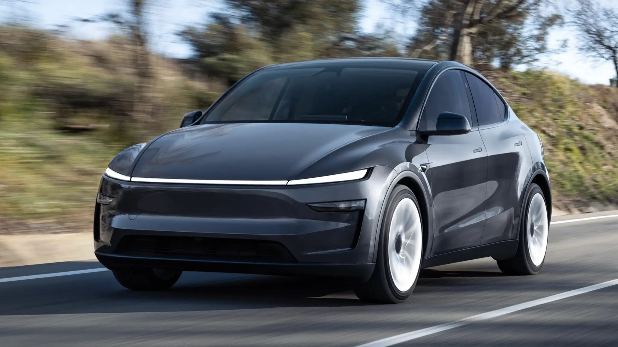 Tesla Model Y - 3/4 de frente