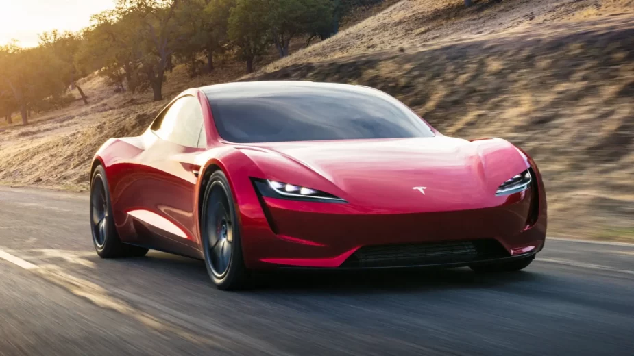 Tesla Roadster - frente