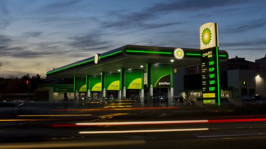 estação de serviço BP