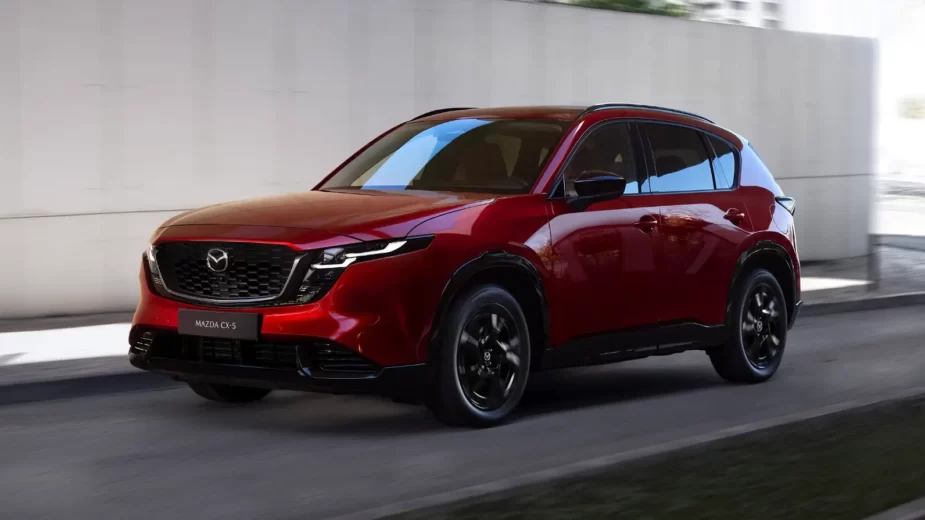 Mazda CX-5 dianteira 3/4