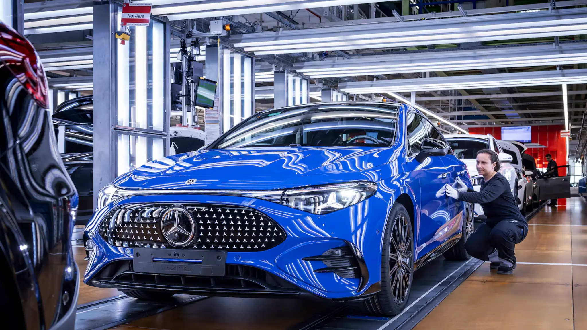 Mercedes-Benz Cla produção em Rastatt