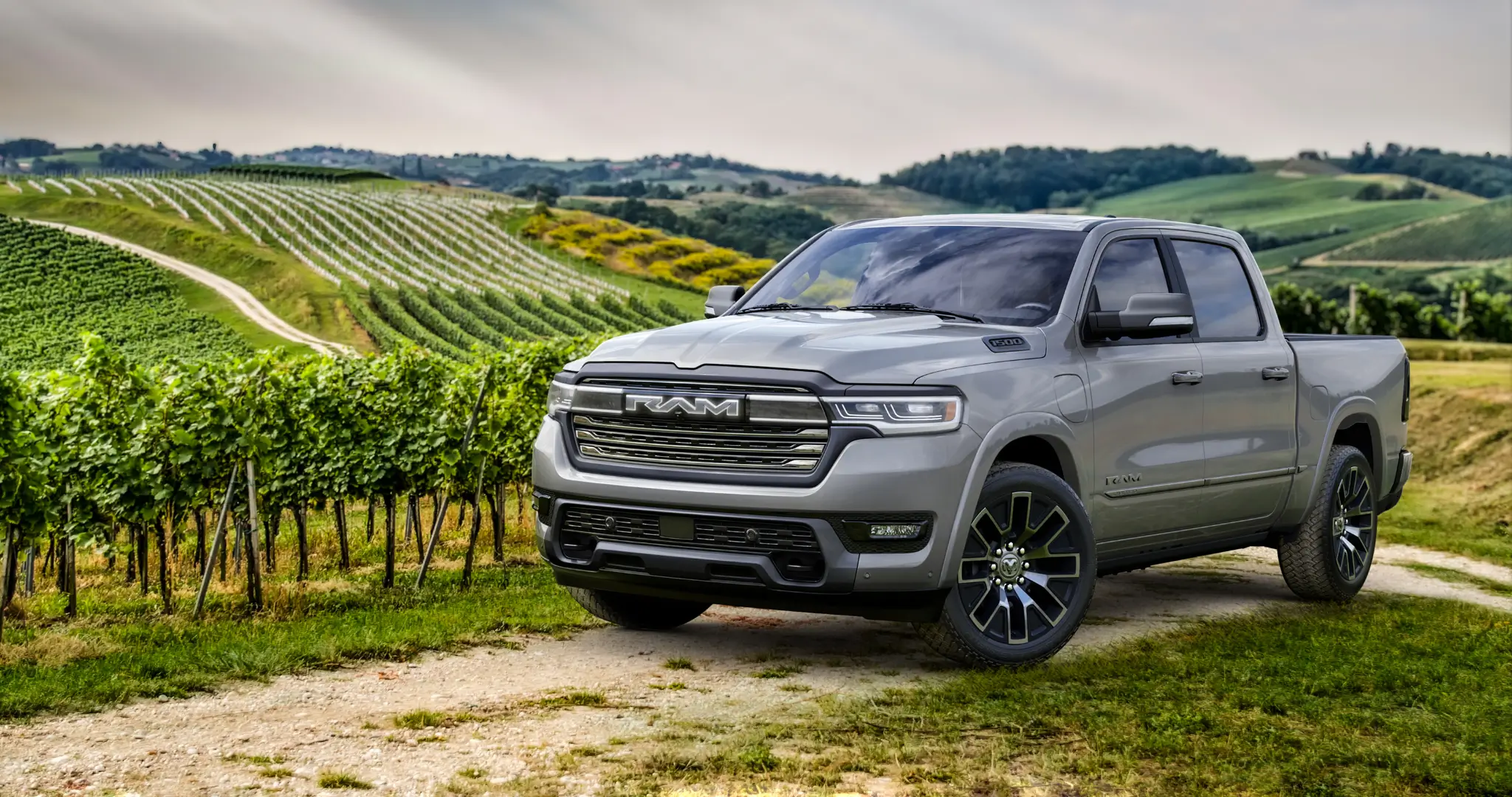 Ram 1500 Ramcharger, frente 3/4