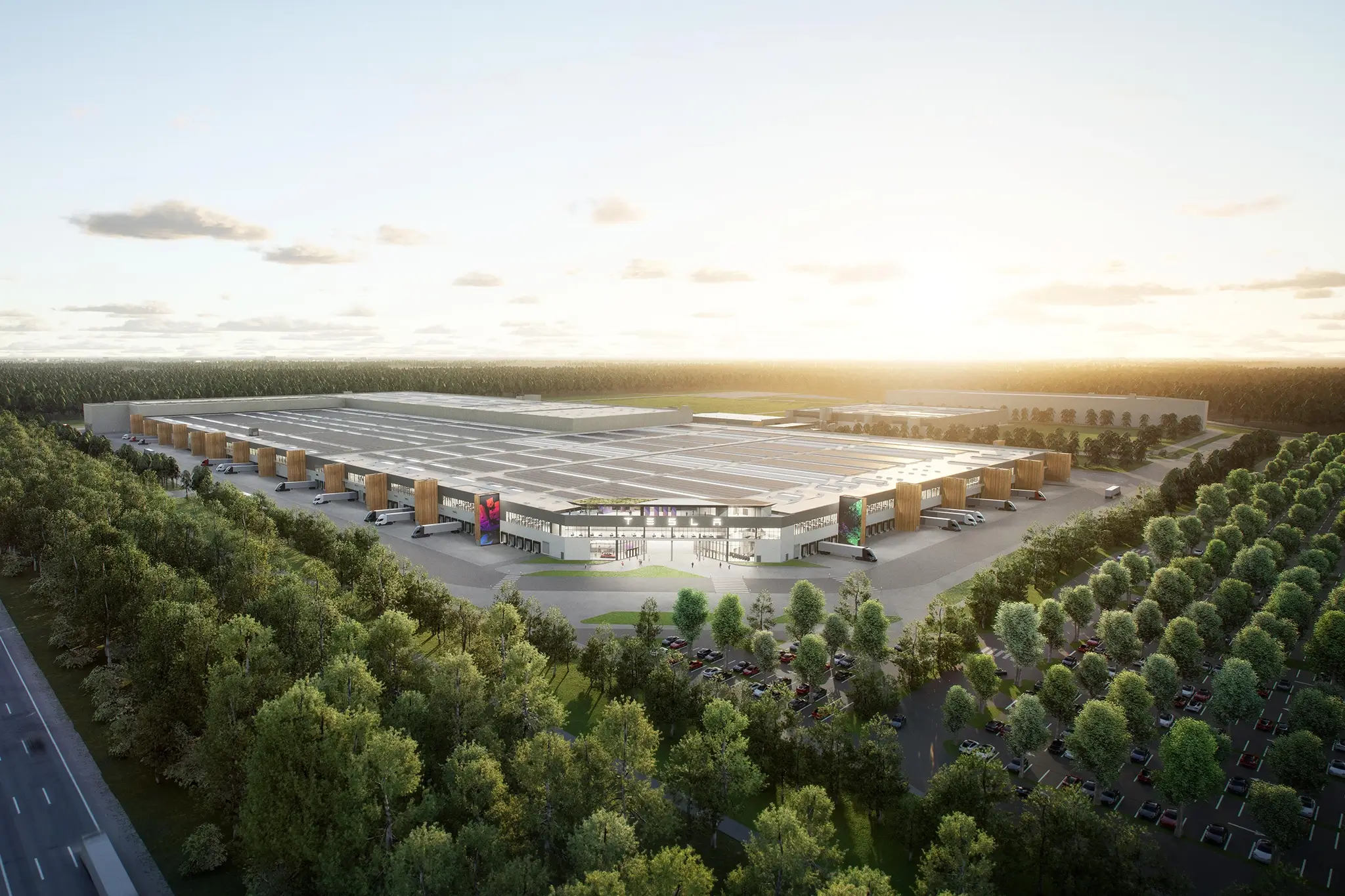 Gigafactory Tesla Berlin Brandenburg