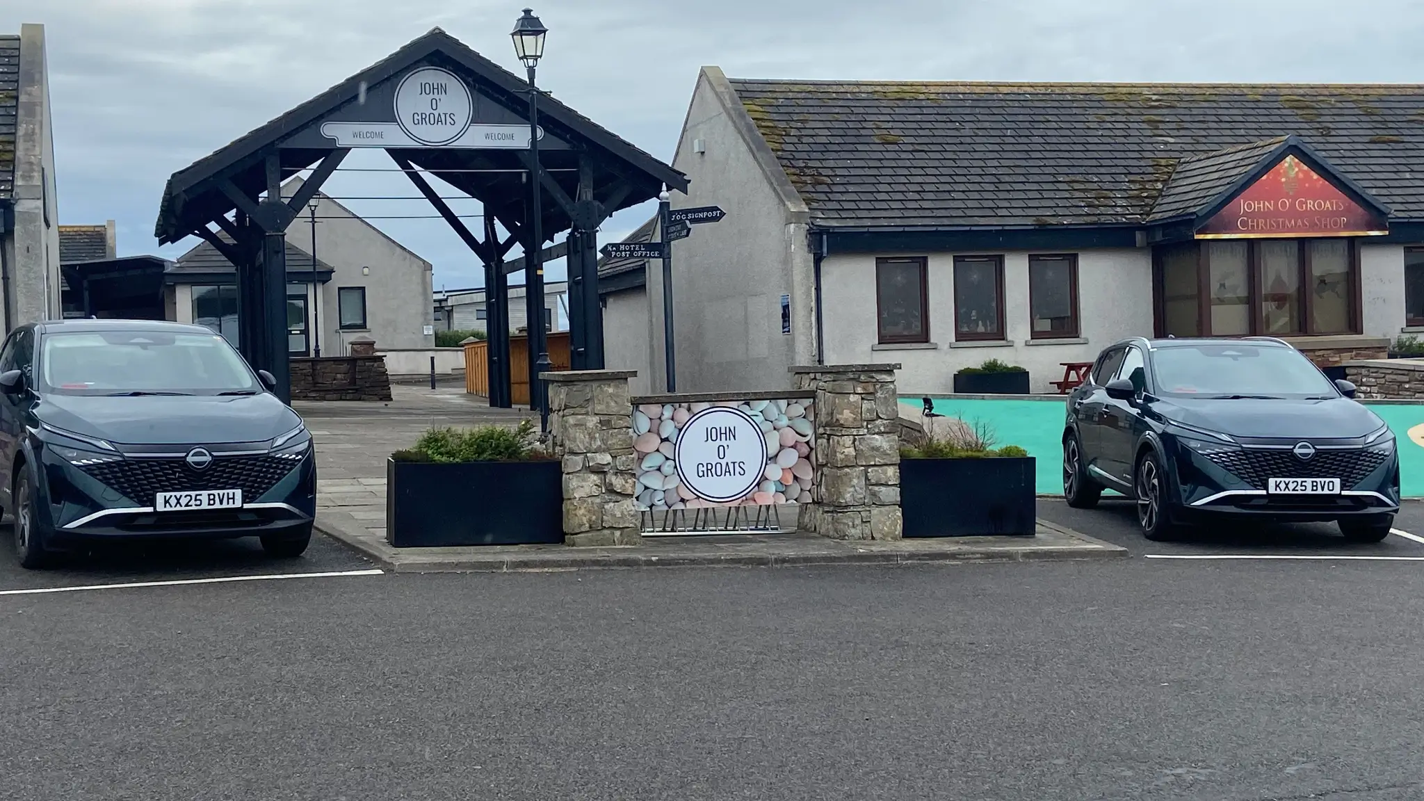 Nissan Qashqai e-Power travessia Reino Unido John O’Groats