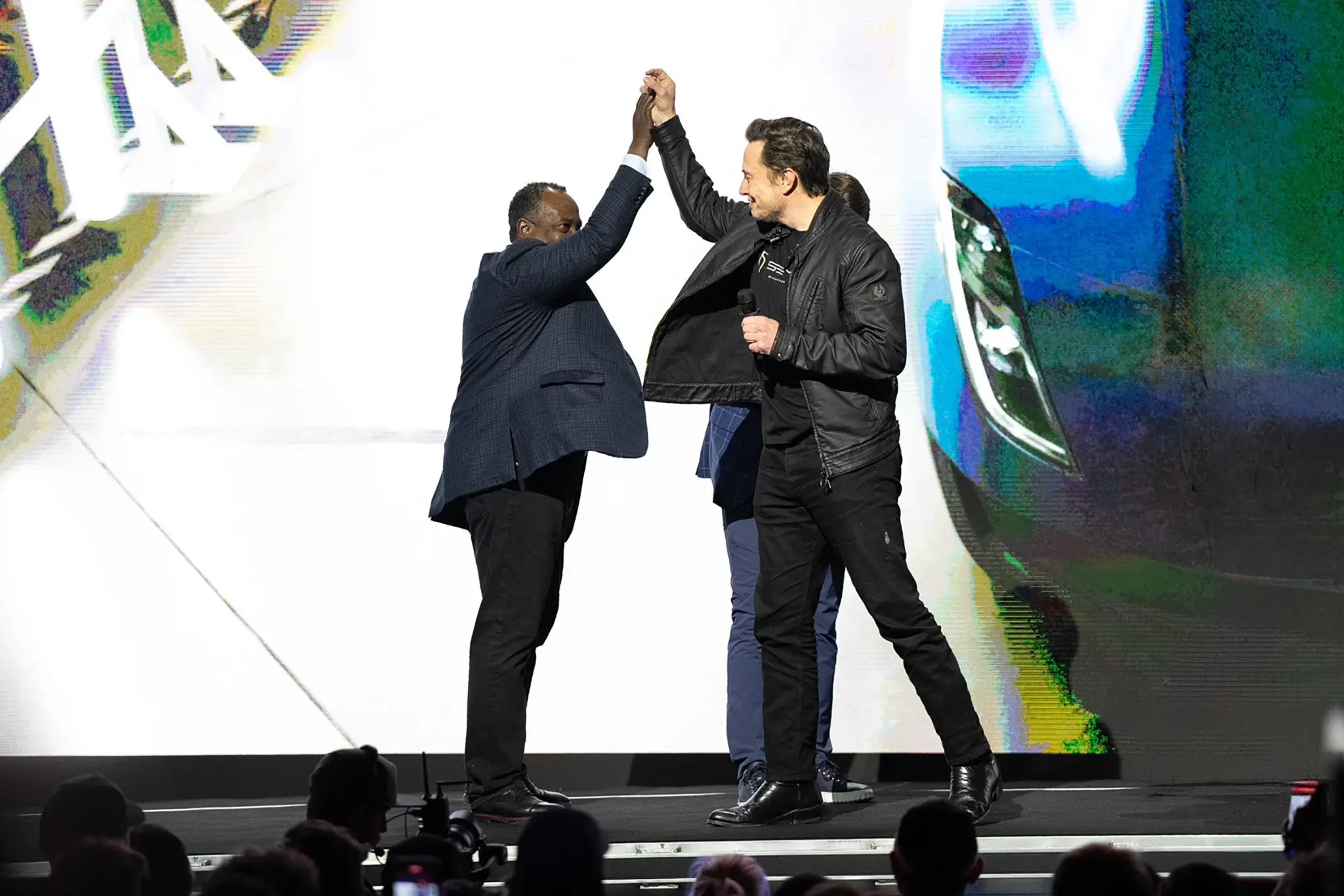 Elon Musk durante a apresentação do Tesla Semi