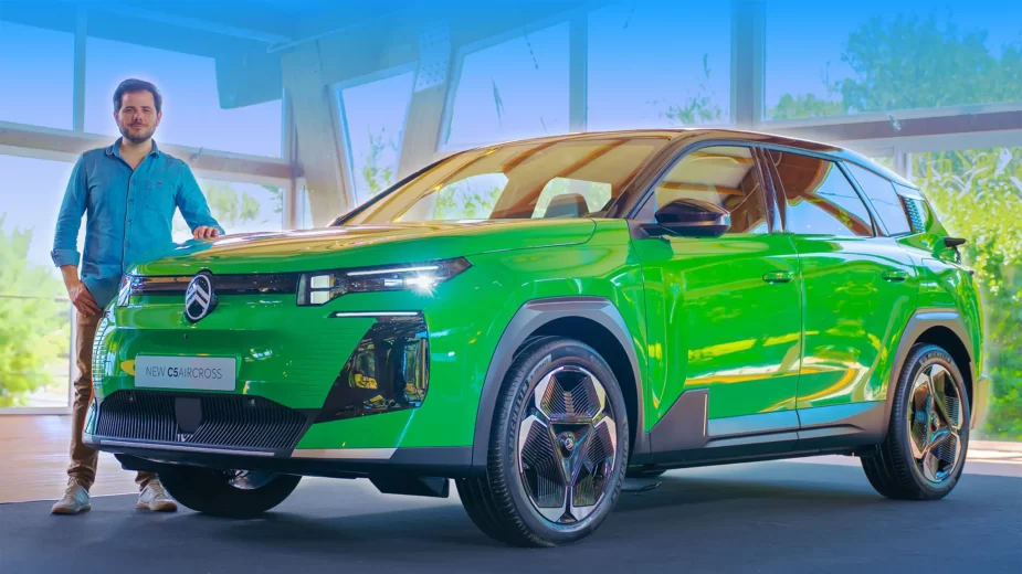 Diogo Teixeira com Citroën C5 Aircross