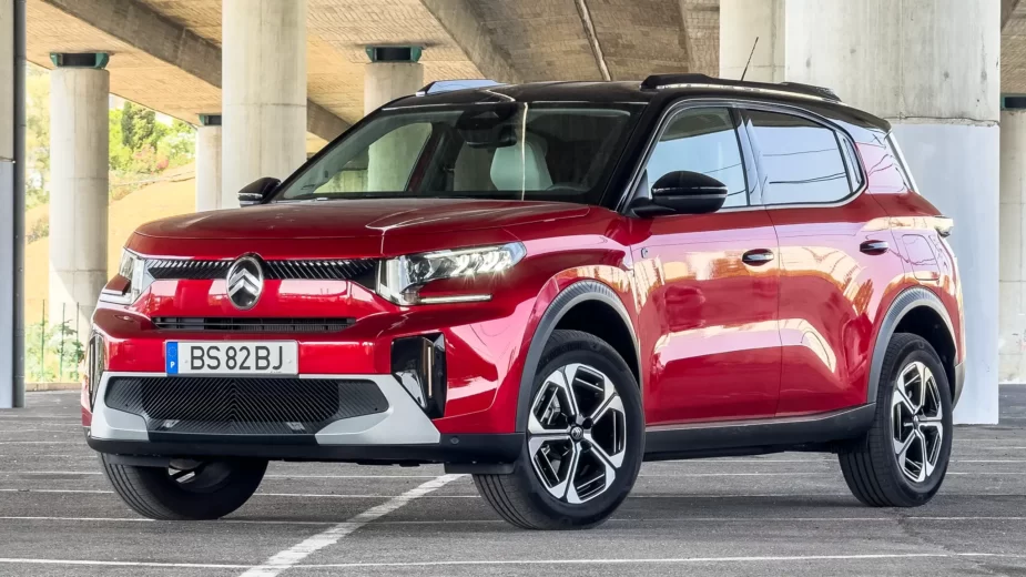 Citroën ë-C3 Aircross - 3/4 de frente