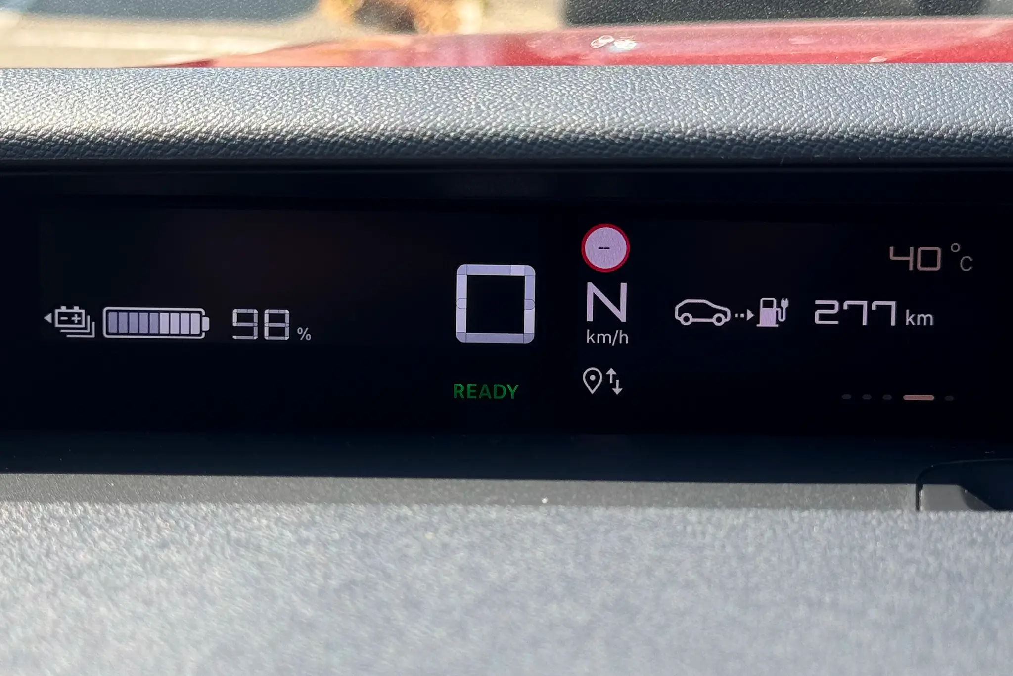 Citroën ë-C3 Aircross - instrumentação