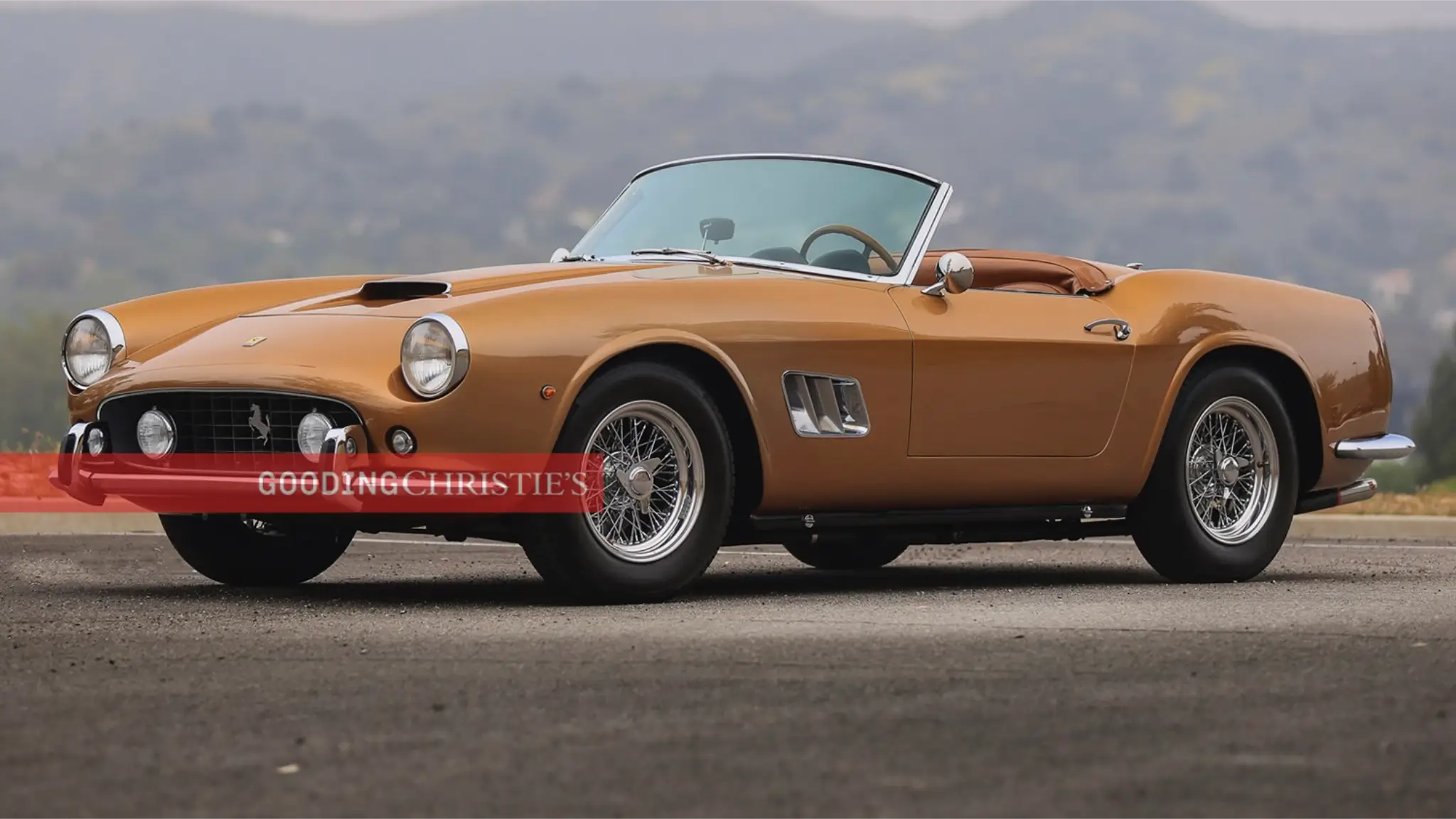 Ferrari 250 GT SWB California Spider — dianteira 3/4