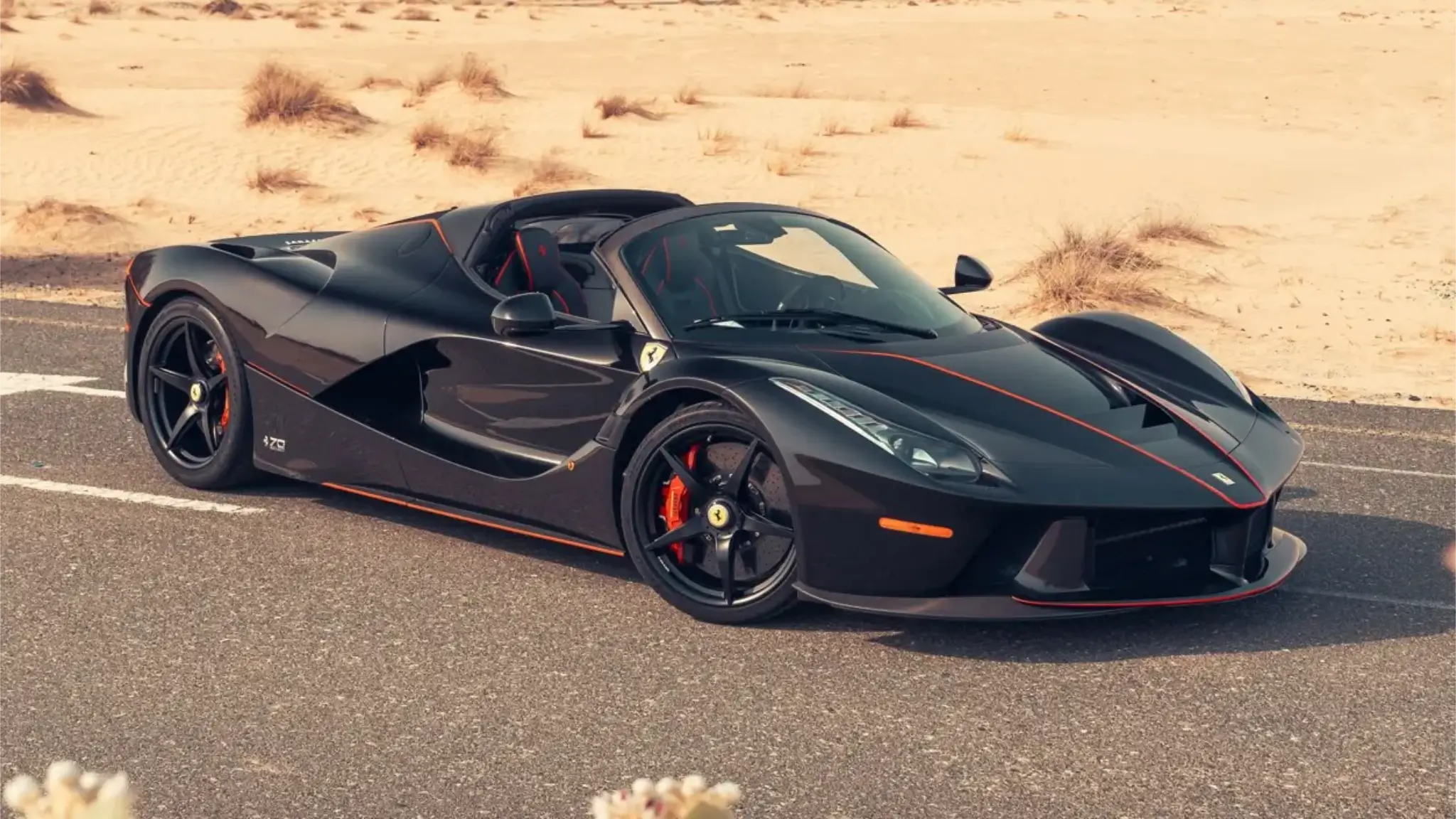 Ferrari LaFerrari Aperta - dianteira 3/4