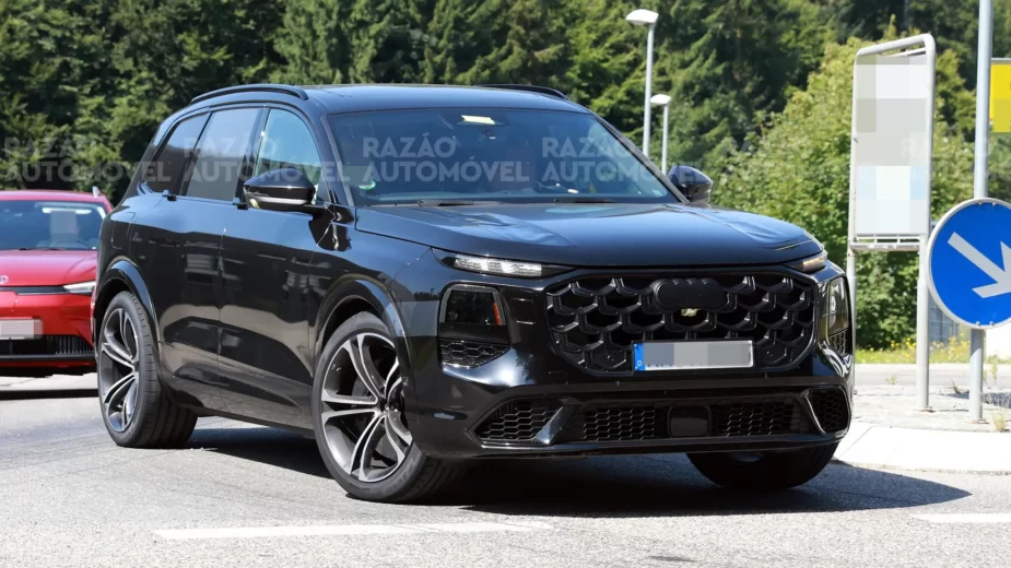 foto-espia Audi SQ7, frente 3/4