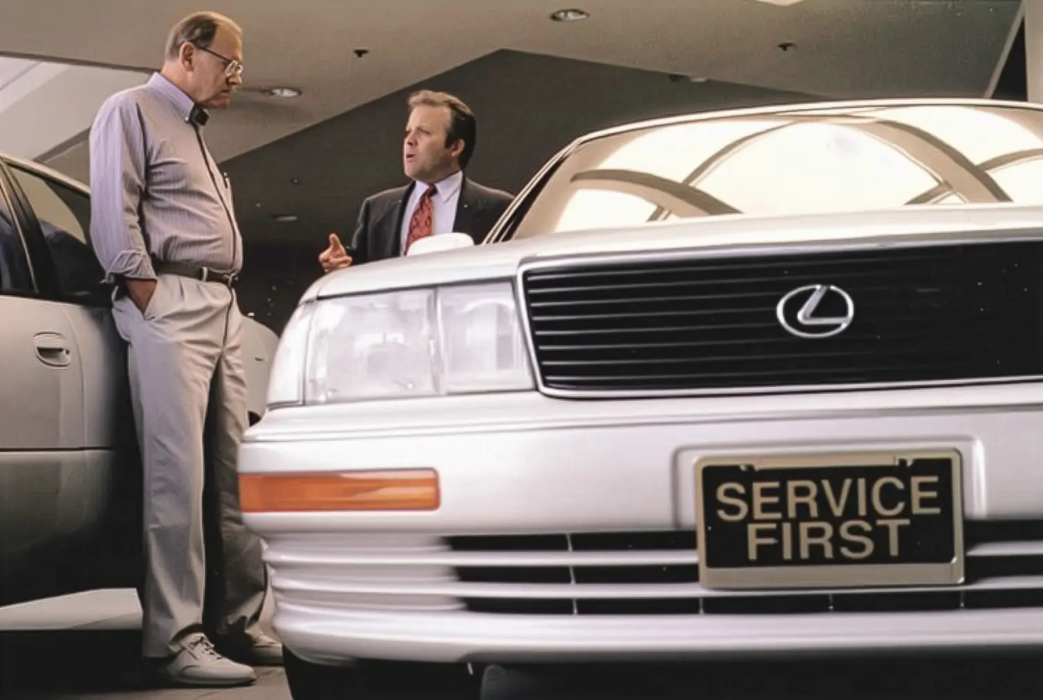 Lexus LS 400 no concessionário