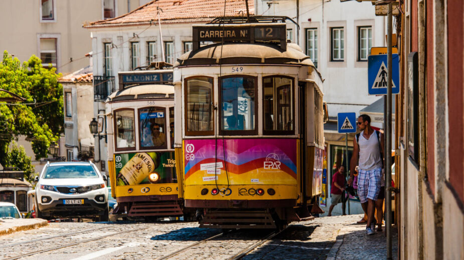 Elétricos em Alfama