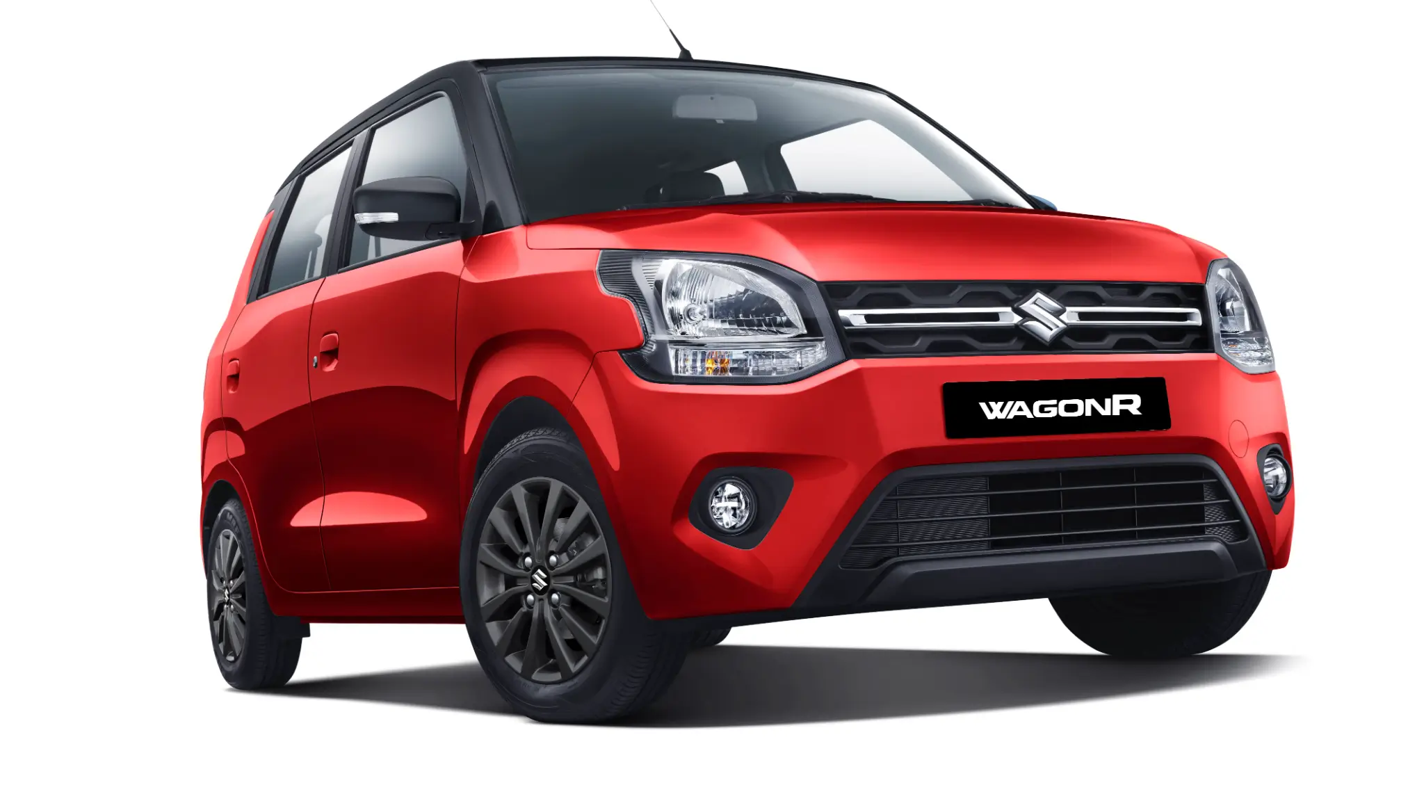 Suzuki Wagon R de frente 3/4