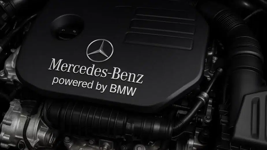 Motor Mercedes-Benz powered by BMW