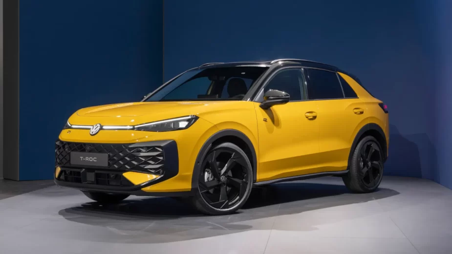 Volkswagen T-Roc 2026, frente 3/4