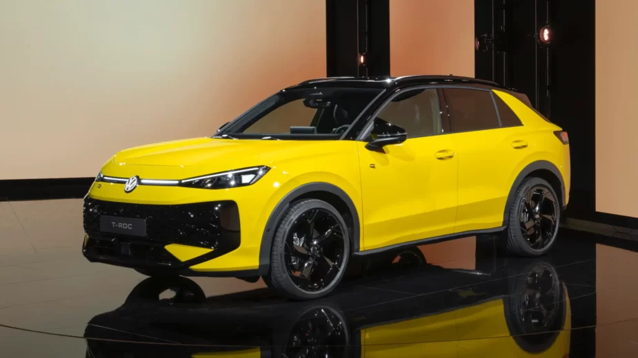 Volkswagen T-Roc 2026, frente 3/4