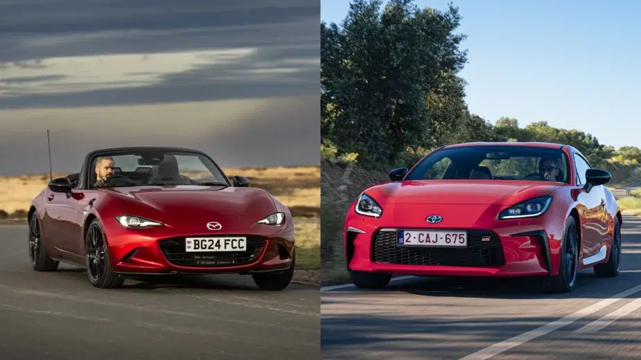 Mazda MX-5 e Toyota GR86