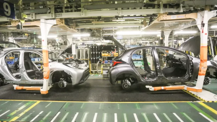 Toyota produção fábrica Chéquia
